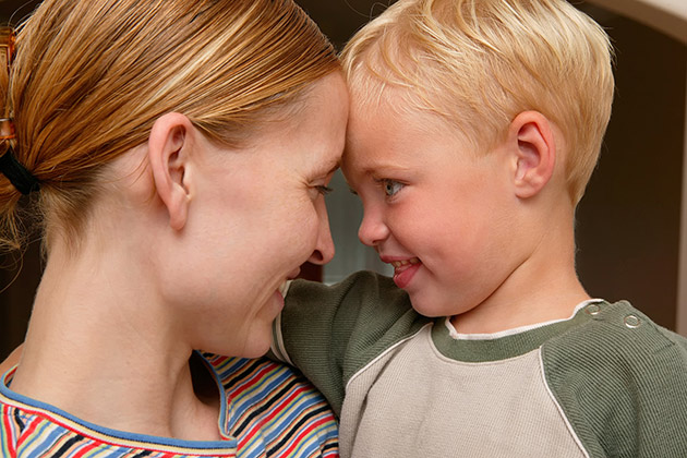 Image of mother and child